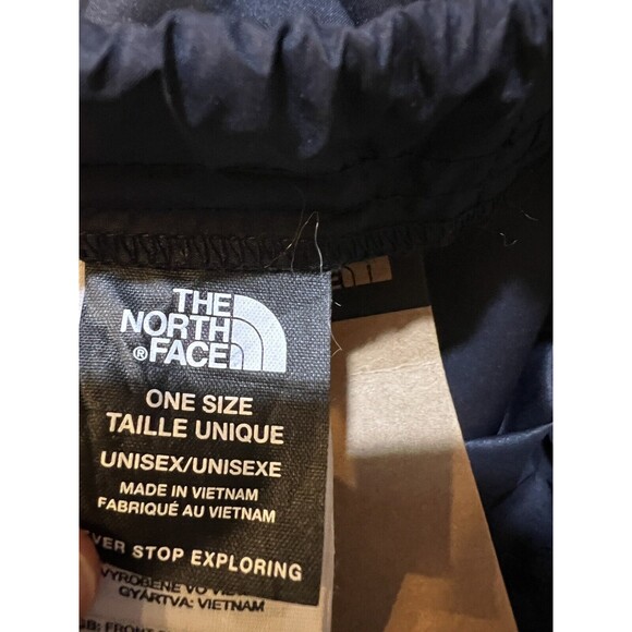 The North Face Reversible Insulated Winter Scarf Unisex Summit Gold New w/tag - Picture 7 of 8